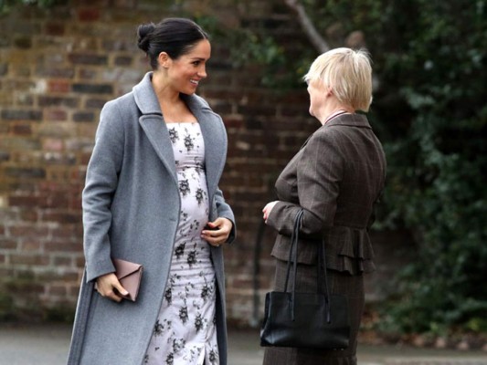 Meghan Markle visita la residencia de ancianos de la Royal Variety