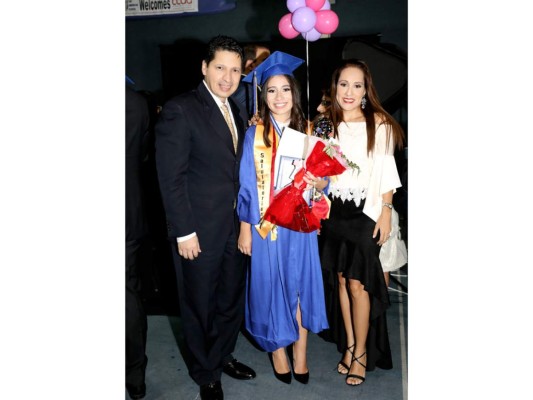 Javier, Paulina y Giselle Madrid