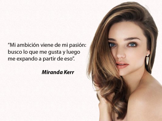 Miranda Kerr en frases