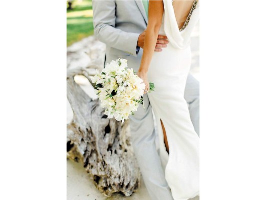 #6 Bouquets sencillos en colores claros son parte del trend
