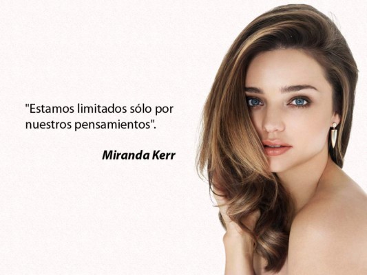 Miranda Kerr en frases