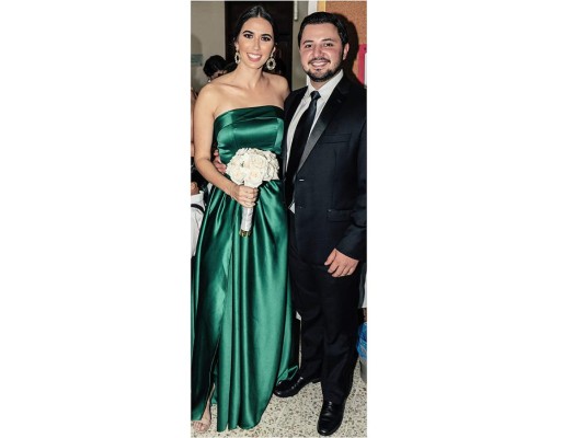 Gamal Nazar y Melanie Andonie celebran boda religiosa