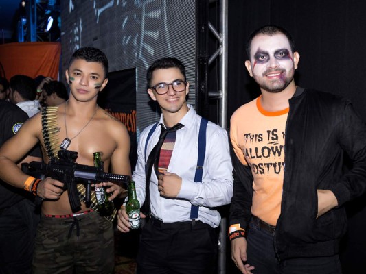 Night Walkers Halloween party en el InterContinental