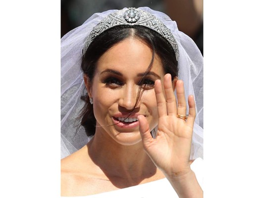 Muy natural y fresco el peinado de Meghan Markle