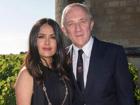 Salma Hayek celebra su segunda boda con François Pinault