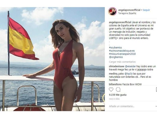 La corona de Miss España es obtenida por primera vez por una modelo trans