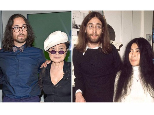 John y Sean Lennon