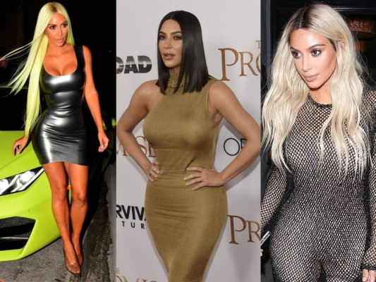 Los mejores cambios de look de Kim Kardashian