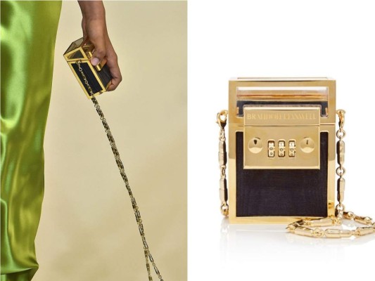 Puedes encontrar mini bags en todas las formas que te imagines. Un ejemplo de ello es esta Cigarette Box Mini Bag de Brandon Maxwell que quedará perfecta con tu personalidad arriesgada.