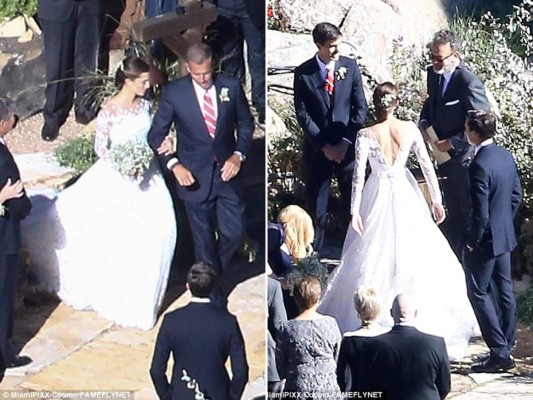 Así lució Allison Williams el día de su boda