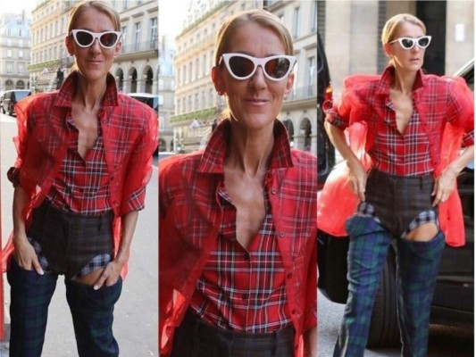 Los increíbles looks de Celine Dion en Paris Fashion Week