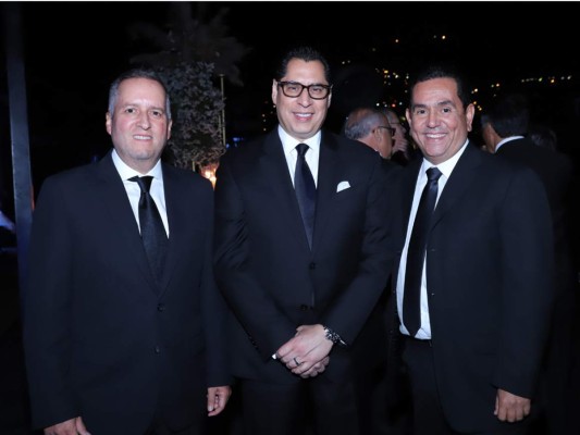 Ricardo Alvarez, Miguel Pastor y Antonio Rivera.