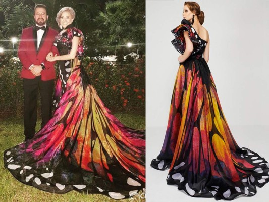 El vestido de la pastora Ninoska de Ponce