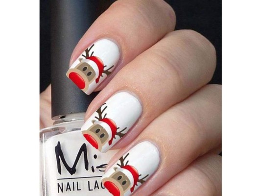 El turno de las uñas en navidad