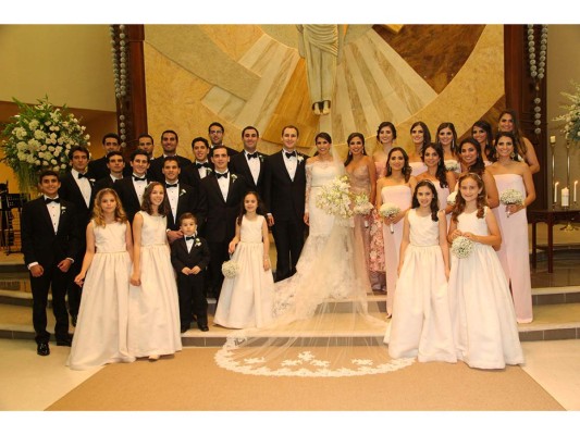 Roberto Facussé y Sophie Andonie unen sus vidas en matrimonio&nbsp;&nbsp;