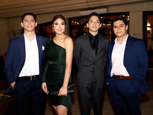 José Alvarenga, Hillary Rivera, Francisco Ayestas y Leonardo Vásquez