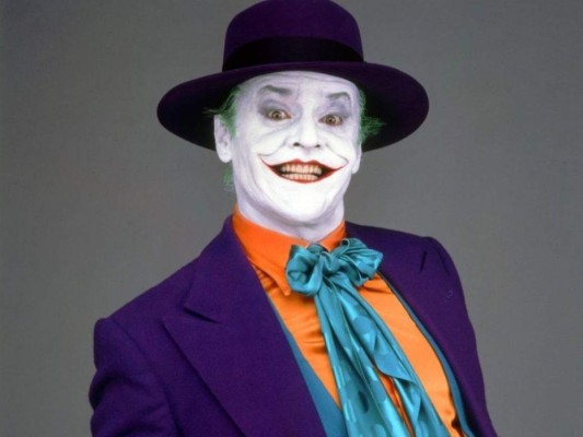 Tim Borton llevó a la pantalla a Batman en 1989 y fue Jack Nicholson quien lo ayudó a darte un toque oscuro al Guasón.