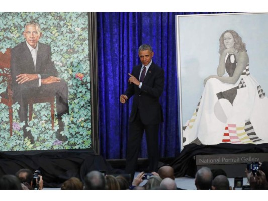 Retratados Barack y Michelle Obama en el National Portrait Gallery