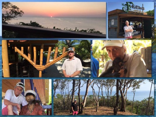 Michael Douglas y Catherine Zeta-Jones en Roatán