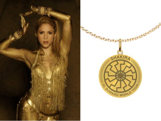 Shakira es criticada por vender insignia nazi en honor a su gira mundial