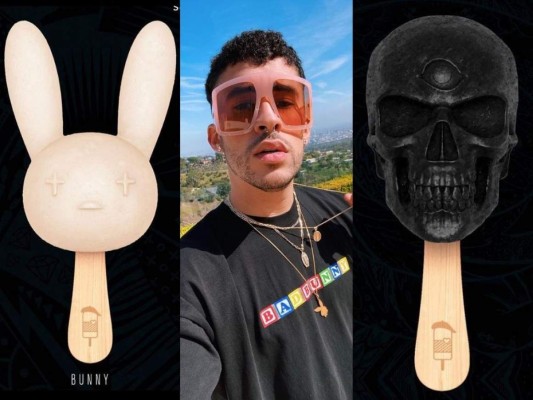 Bad Bunny ya tiene paletas de helado con su imagen