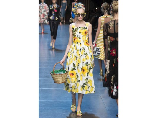 Summer dress al más puro estilo italiano by Dolce & Gabbana