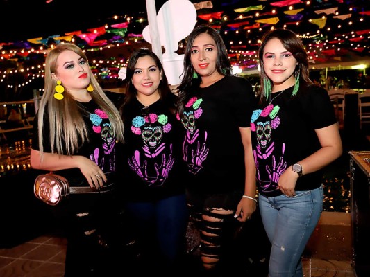 ¡Celebran Noche de Catrinas en el Hotel Honduras Maya!