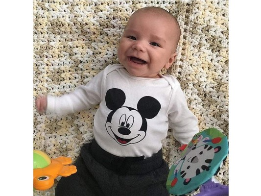 Naya Rivera compartió una imagen de su hijo, Josey Hollis Dorsey.