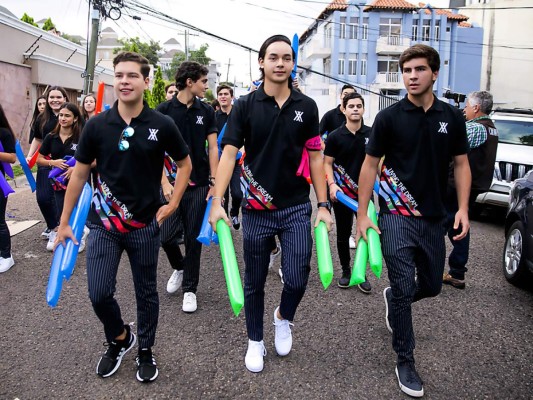 La entrance de los Seniors 2020 de la Escuela Americana