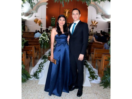 La boda eclesiástica de Paola Pineda y Alejandro Martínez    
