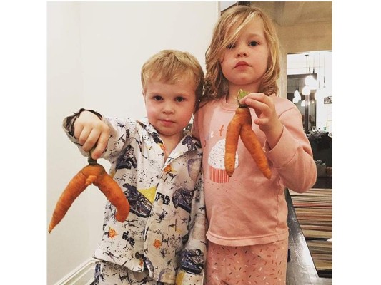Neil Patrick Harris compartió una imagen de sus gemelos Gideo y Harper