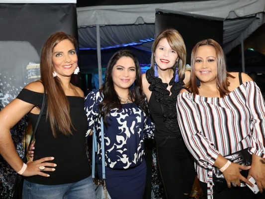 Mariela Kawas, Karla Zelaya, Abril Urbizo y Glenda Perdomo (Fotografías: Hector Hernández)