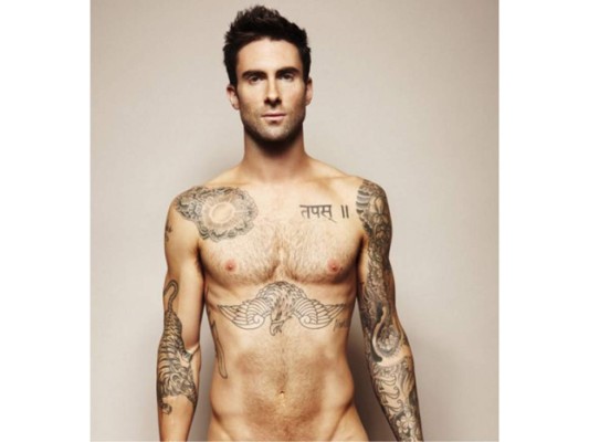 Dentro de los muchos tatuajes Adan Levine del grupo Maroon 5, estuvo 182 días para que le plasmaran la Capilla Sixtina.