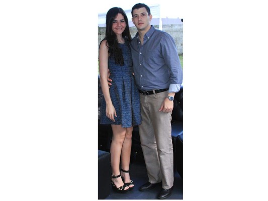 Alexandra Zgheibra y Daniel Pitsikalis.