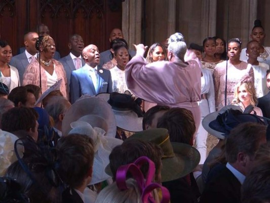 Los momentos multiculturales presenciados en la boda real