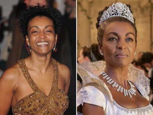 Adjoa Andoh. Es conocida en la escena del teatro británico por papeles protagónicos en sitios como RSC, National Theatre, Royal Court Theatre y Almeida Theatre, además de sus actuaciones en series de televisión de ese país, de las cuales destacan Doctor Who, Casualty y EastEnders. Hizo su debut en Hollywood en 2009 junto a Morgan Freeman en la película Invictus de Clint Eastwood.