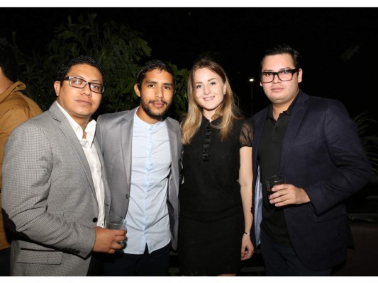 Marlon Valdez, Francisco Galeano, Gabrielle Duba y José Mario Mejía