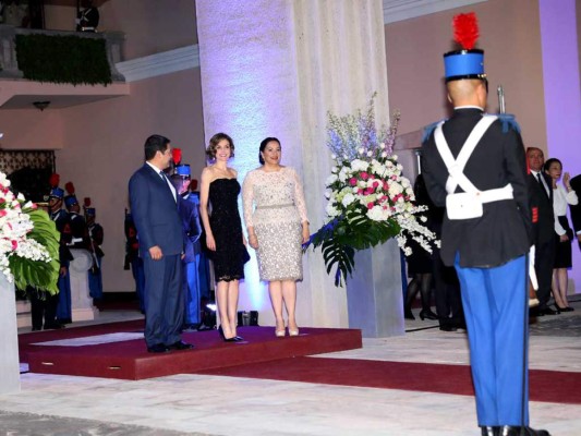 Honduras: Una cena con Letizia en Casa de Gobierno