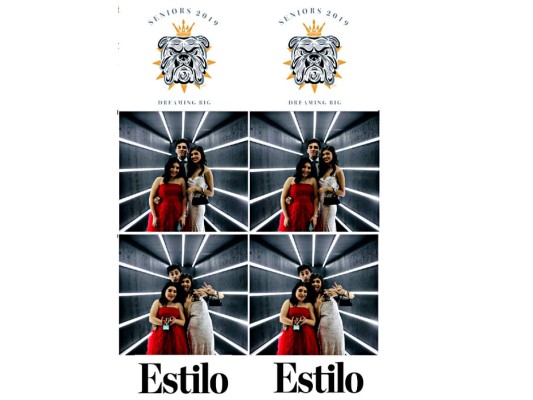 Estilo Photobooth en la prom 2019 de la EIS