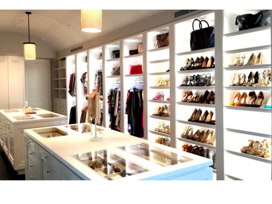 Los cinco closets más grandes de celebridades