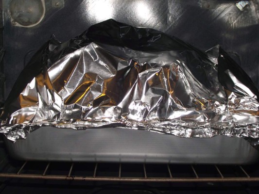 #3 Recuerda que las primeras dos horas el pavo se hornea tapado y la última media hora se cocina destapado (pavo con peso promedio de 20- 25 lbs).