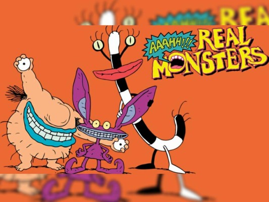 Aaahh! Monstros de verdad<br/>Esta divertida serie animada se enfoca en particular en tres monstruos (Ickis, Oblina, y Krumm) quienes asisten a una escuela para monstruos bajo un vertedero de la ciudad allí aprenden a asustar humanos.<br/>