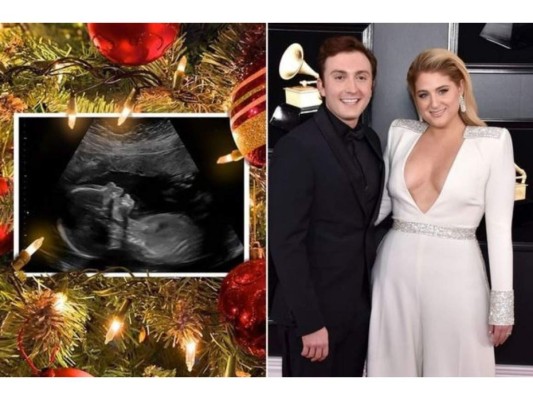 Meghan Trainer<br/><br/>'¡Saben lo mucho que he esperado esto! @darylsabana y yo estamos más que felices y emocionado por conocer a esta ternurita el próximo año', escribió la cantante en Instagram.