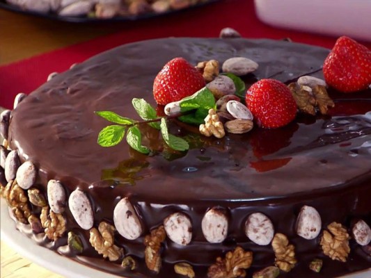 Torta de chocolate para el corazón