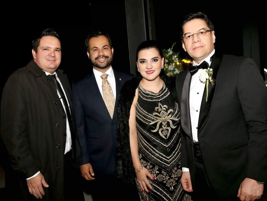 Recepción de la boda de Soad Facussé y Nelson Valencia