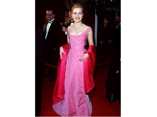 Kate Winslet<br/>Tras ser dominada a mejor actriz por Rose, en Titanic en 1996, acudió por primera vez a los Premios Oscar<br/>