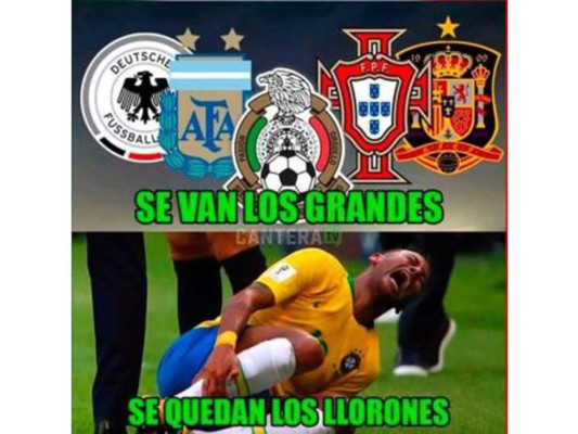 Los mejores memes de Neymar en el Mundial de Rusia 2018