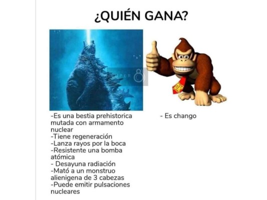 ¡Los mejores memes de Godzilla vs Kong!