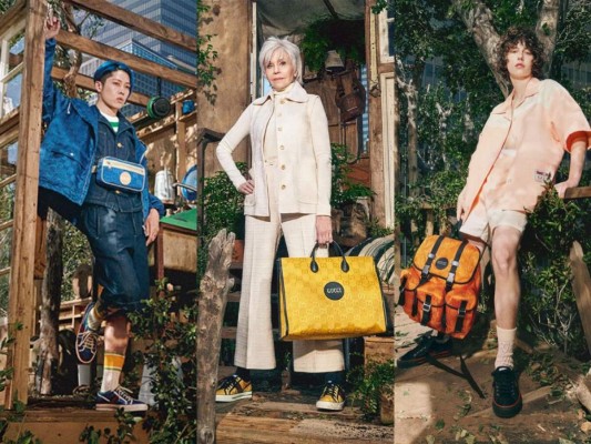 Gucci y su nueva colección “Gucci Off The Grid” hecha con materiales reciclados  