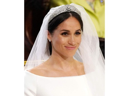 Muy natural y fresco el peinado de Meghan Markle